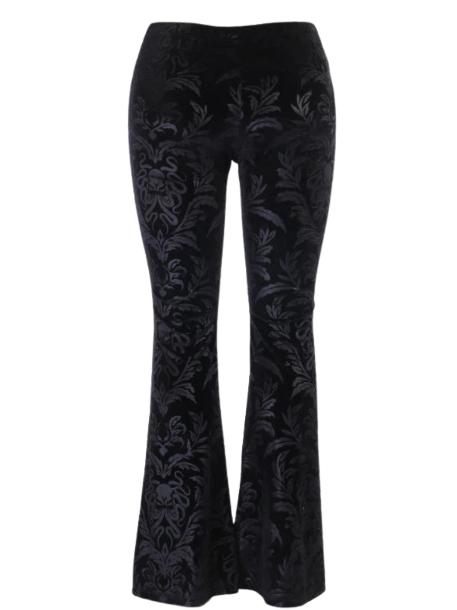 Orvaine Floral Velvet Skinny