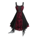 Flocquette Midi Dress