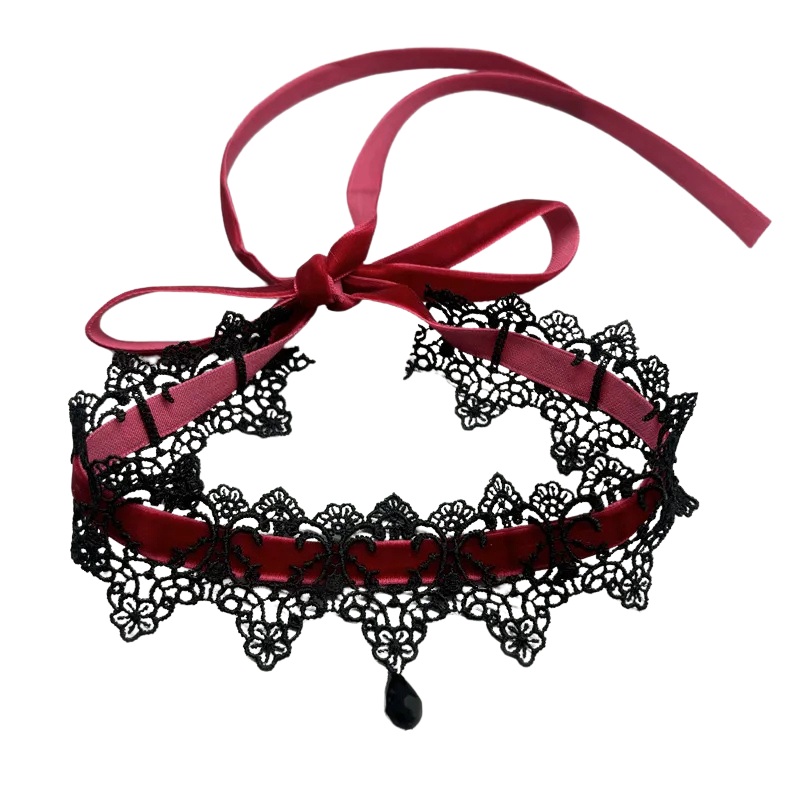 Velourna Flower Choker