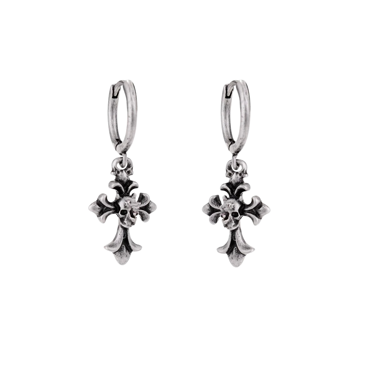 The Skeleton Cross Hoops