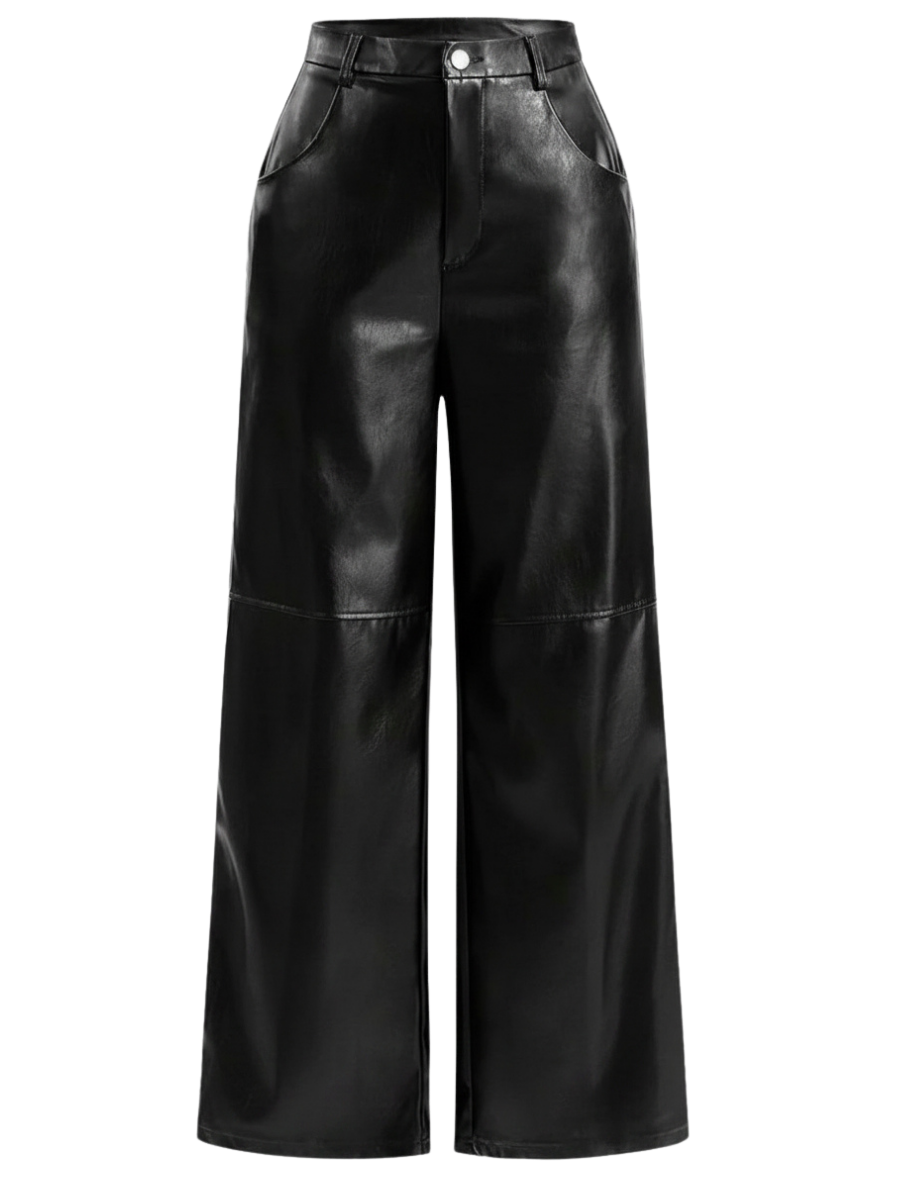 Lysara PU Wide Leg
