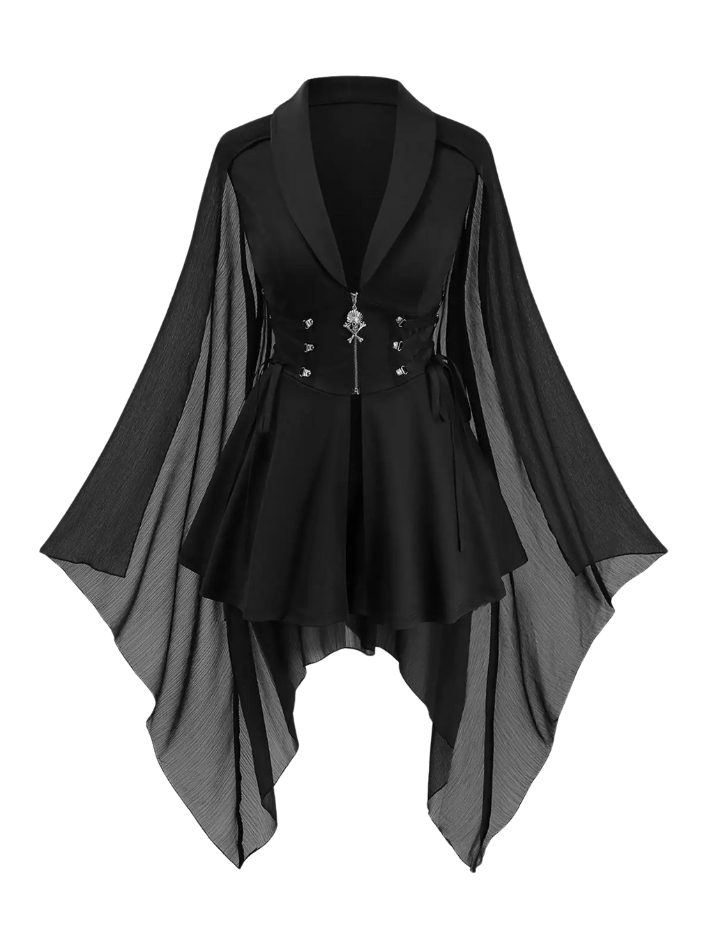 Chiffonyx Skull Lace Coat
