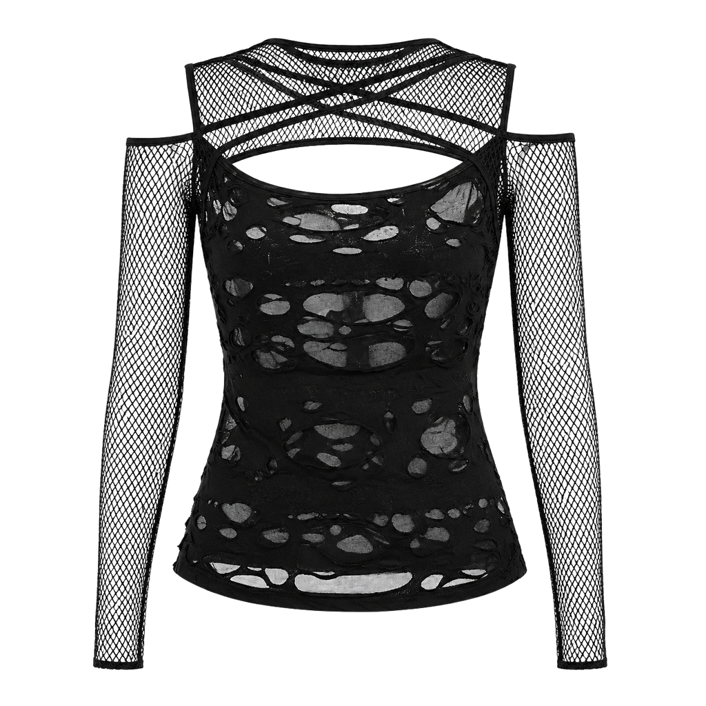 Elyndra Hollow Blouse