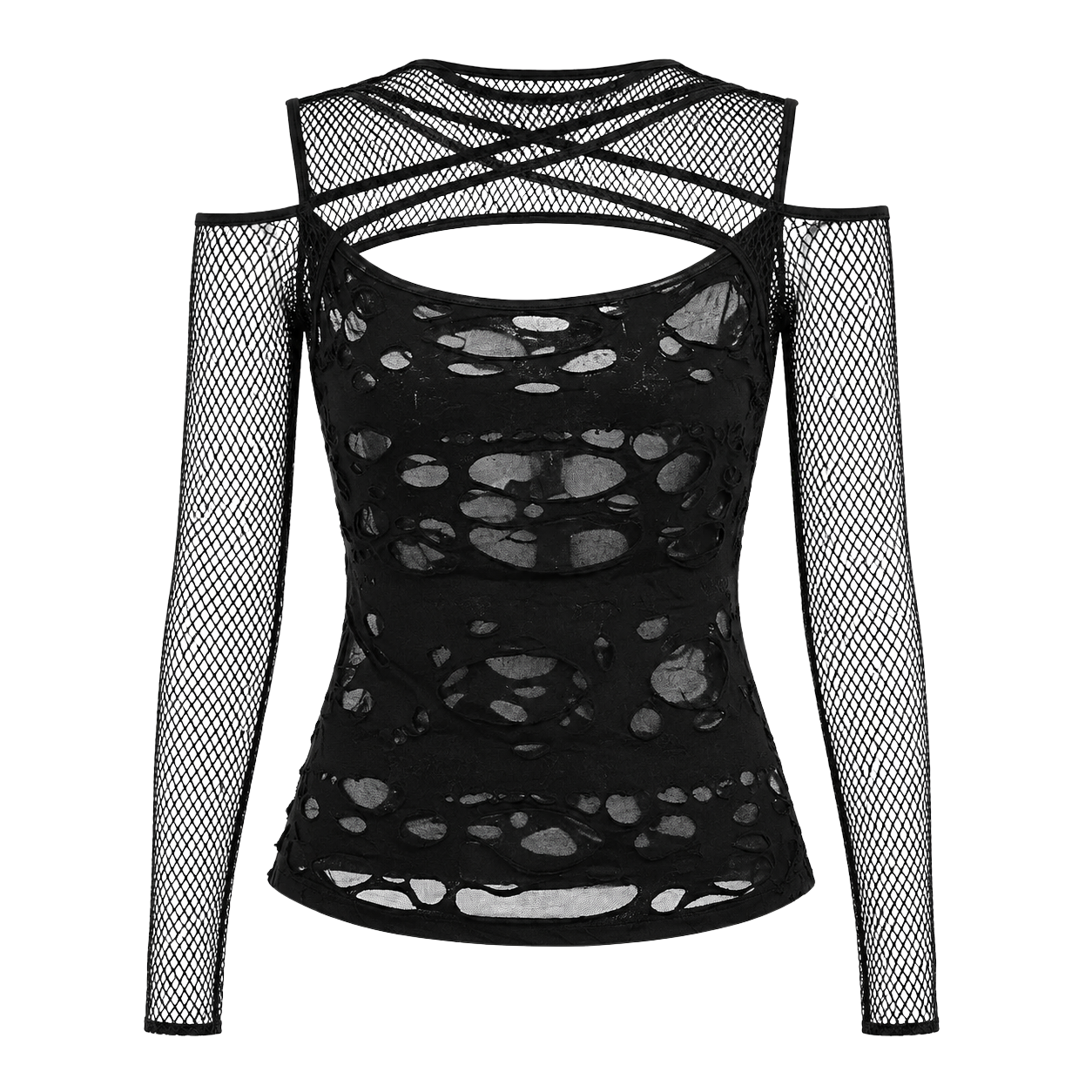 Elyndra Hollow Blouse