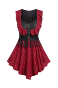 Jacquara Ruffle Tank