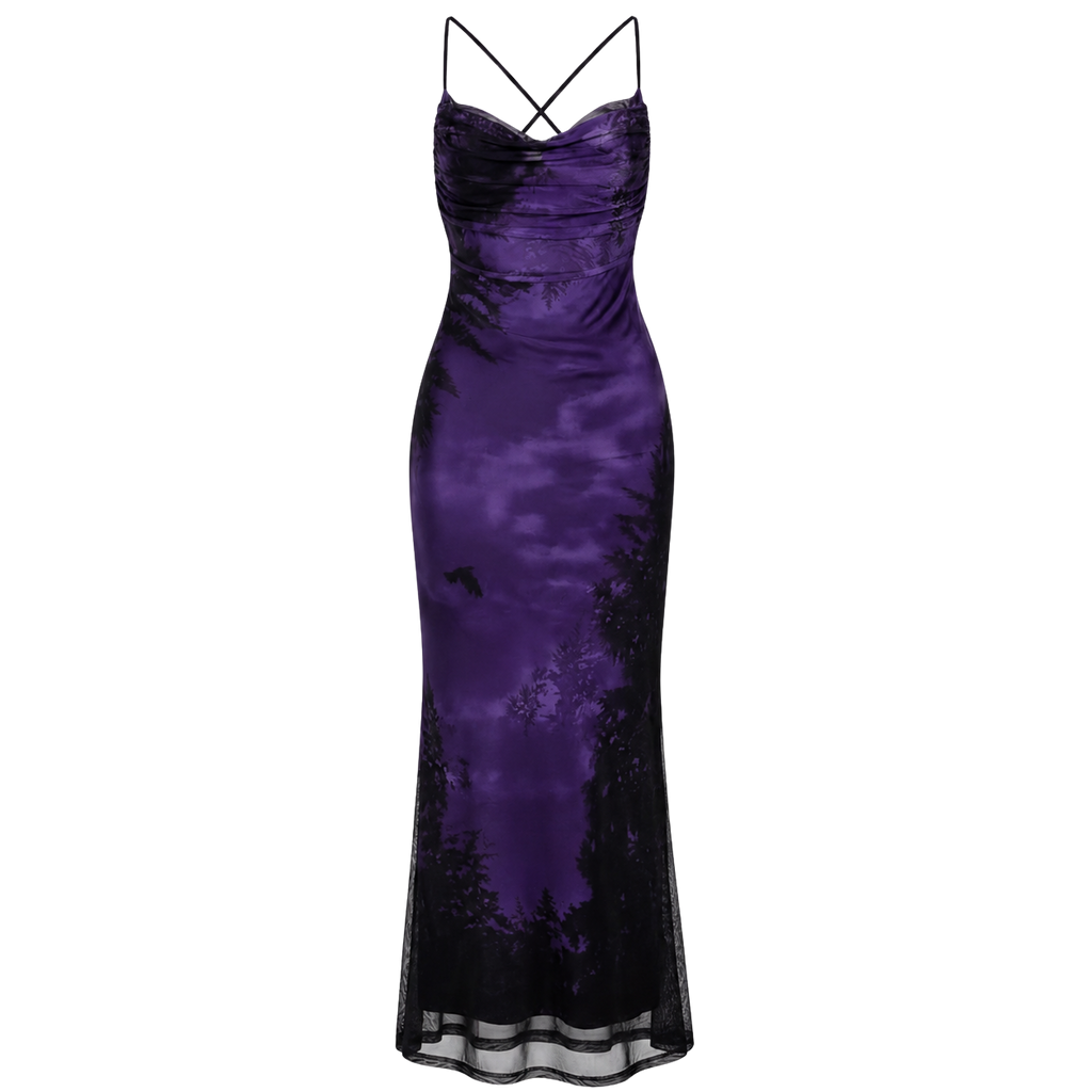 Zephyrine Backless Gown