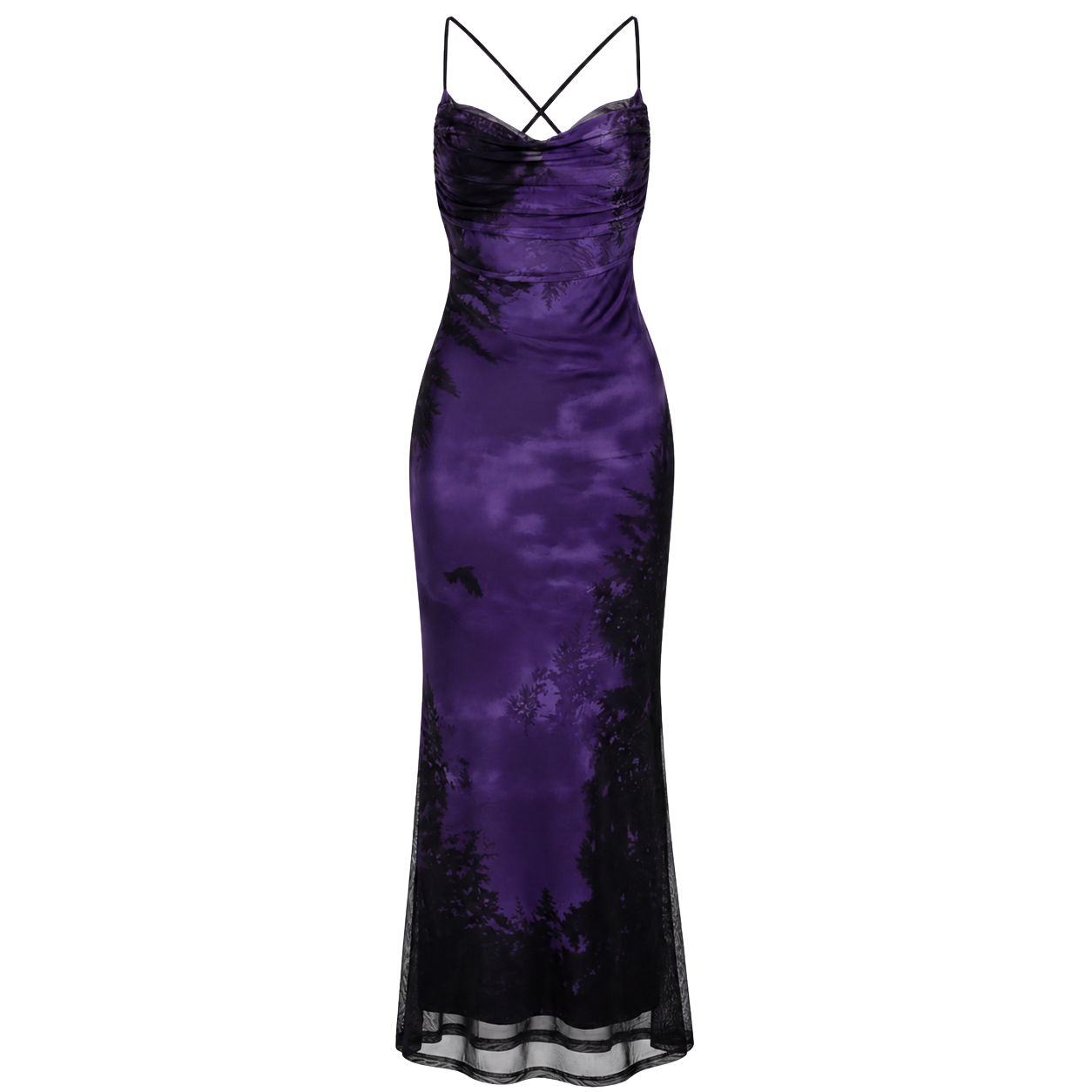 Zephyrine Backless Gown