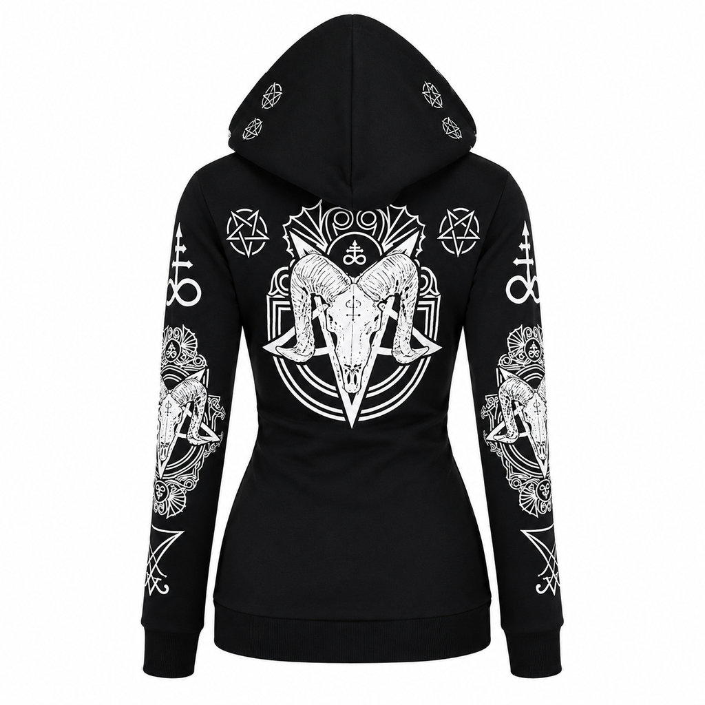 Sheepskull Punk Coat