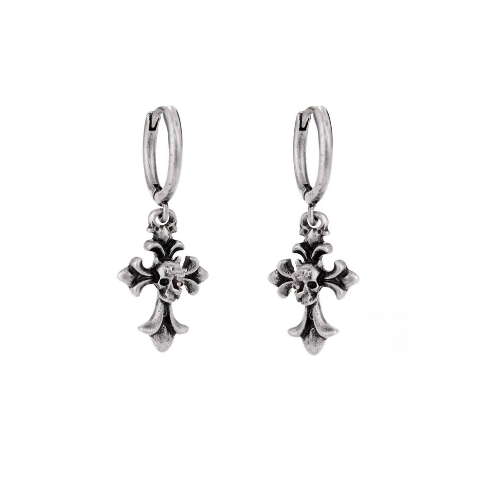 The Skeleton Cross Hoops