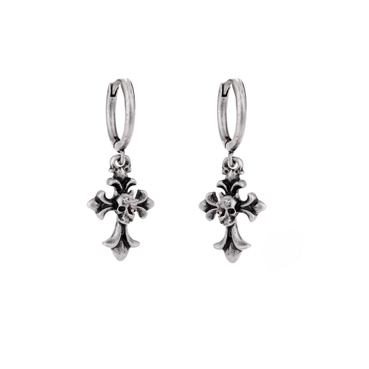 The Skeleton Cross Hoops
