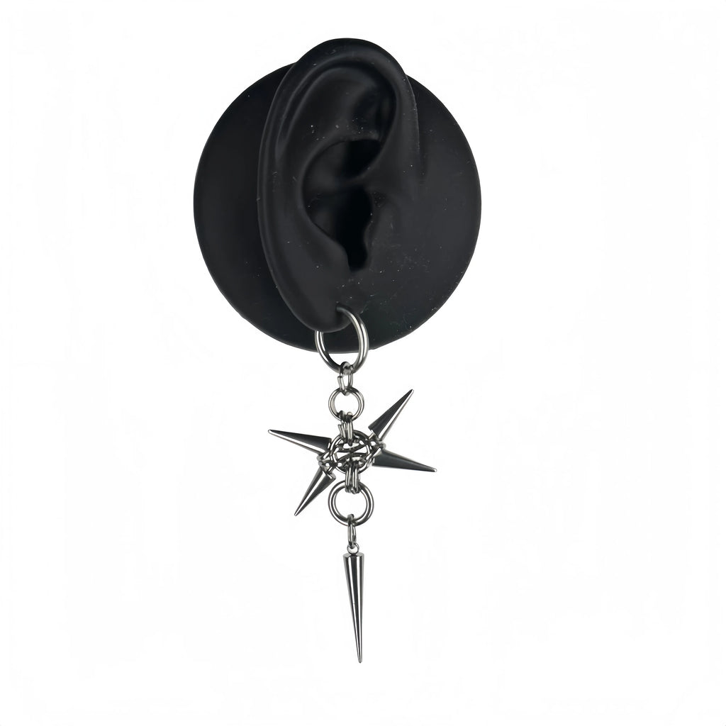 The Spike Hoop Dangles