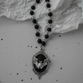 The Bat Cross Necklace