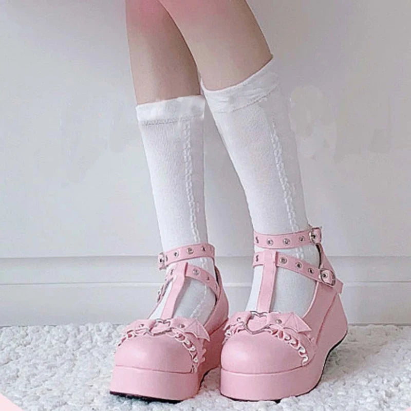 Velvet Venom Mary Janes