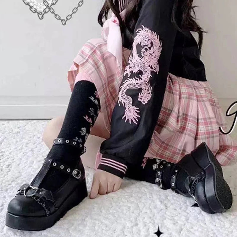 Velvet Venom Mary Janes
