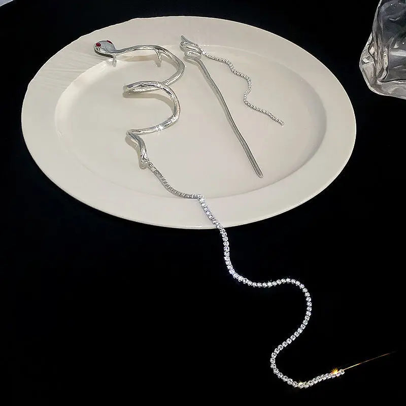 Serpentine Snake Hair Stick