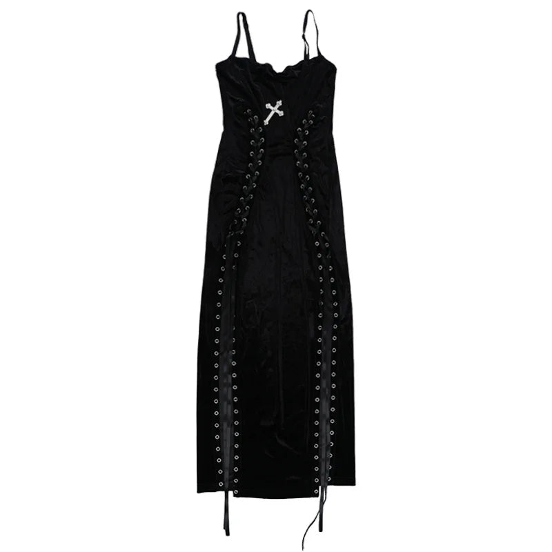 Velvet Bandage Dress