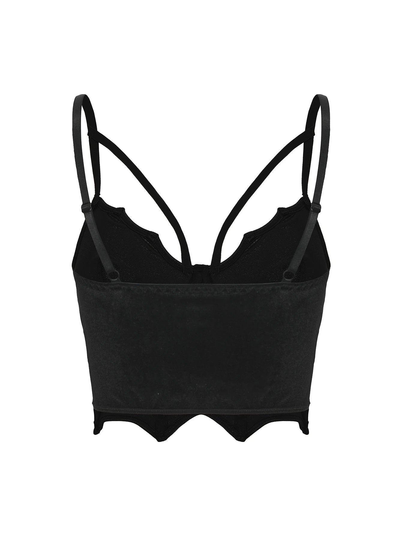 Noctara Velvet Bustier
