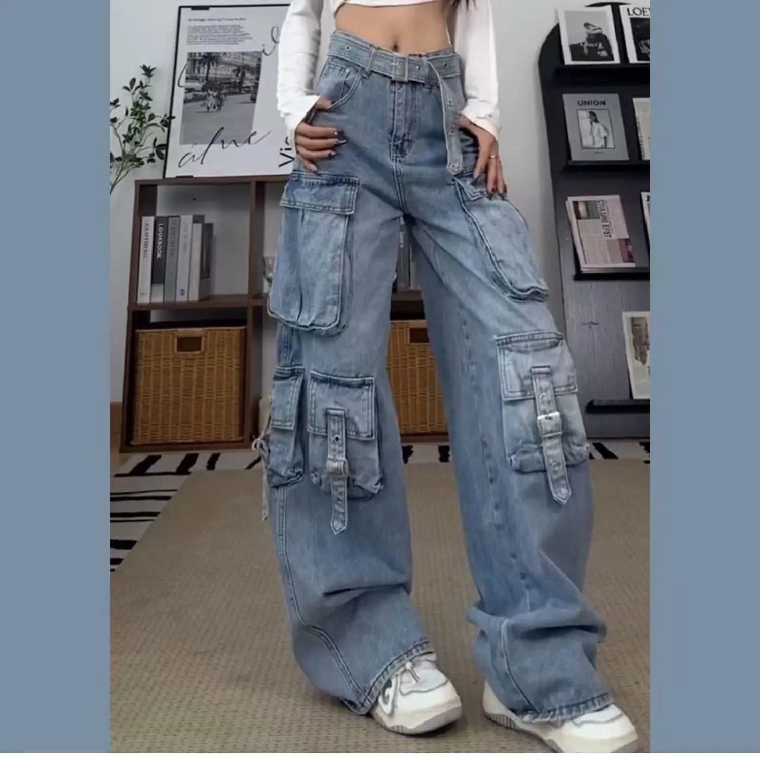 Cyrenne Cargo Jeans