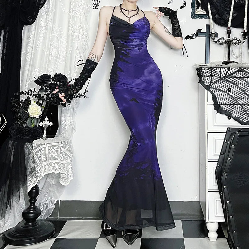 Zephyrine Backless Gown