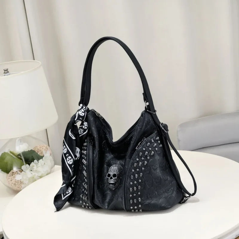 The Rivet Skull Tote
