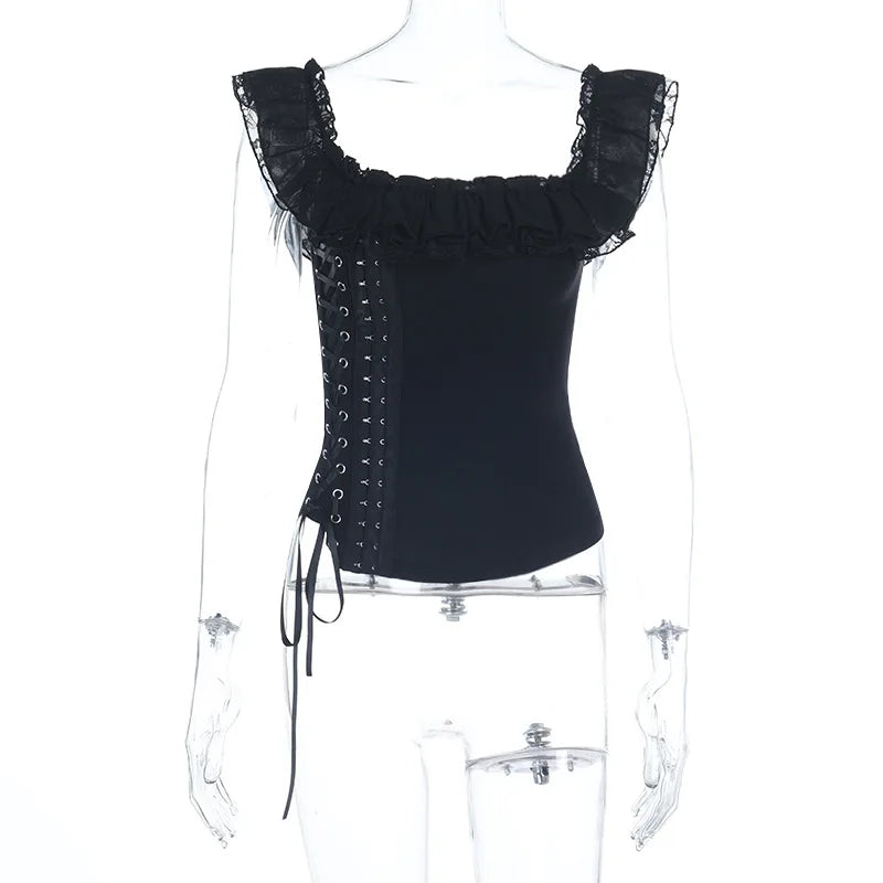 Corvaine Square Neck Corset
