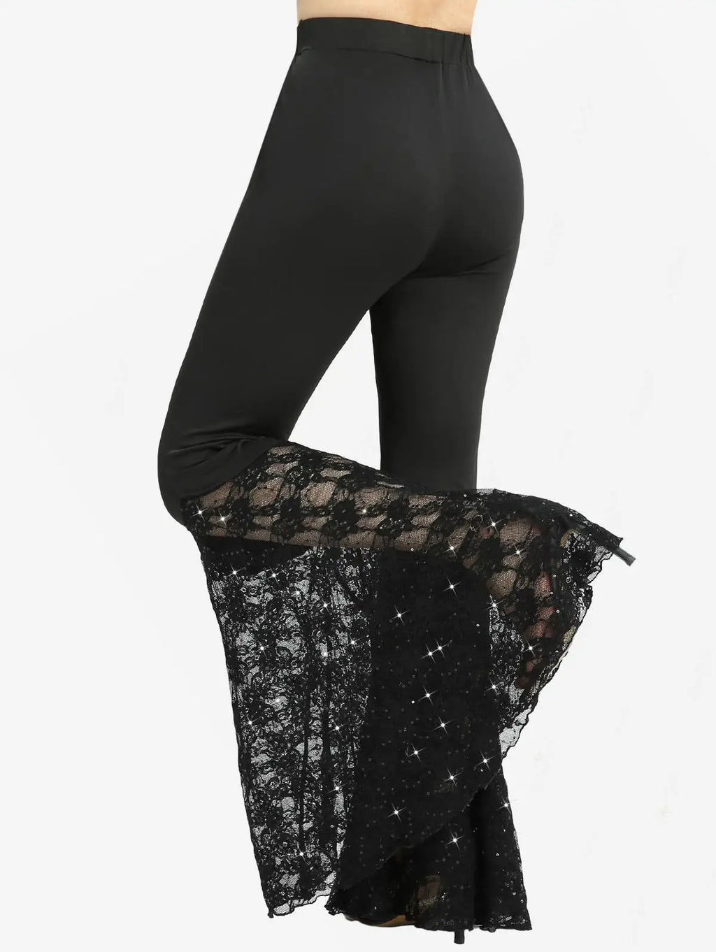 Velvethorn Sequin Flare Trousers