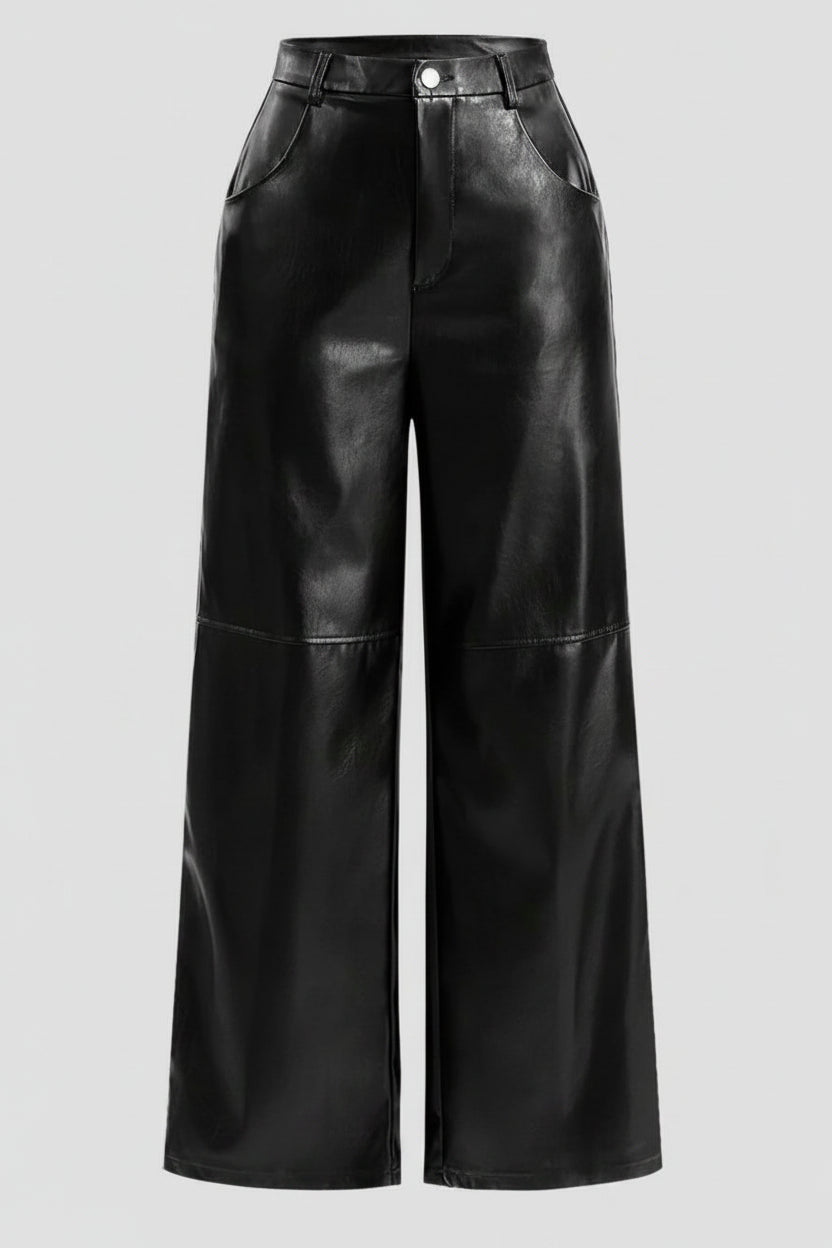 Lysara PU Wide Leg