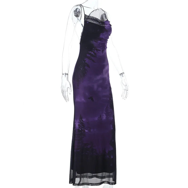 Zephyrine Backless Gown