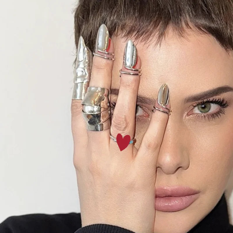 The Bone Tip Ring Set