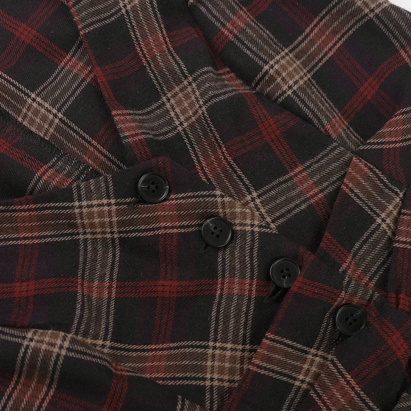 Seraphel Plaid Top