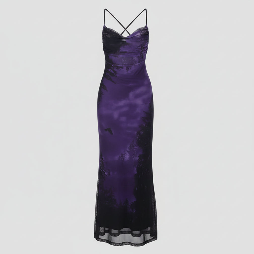 Zephyrine Backless Gown