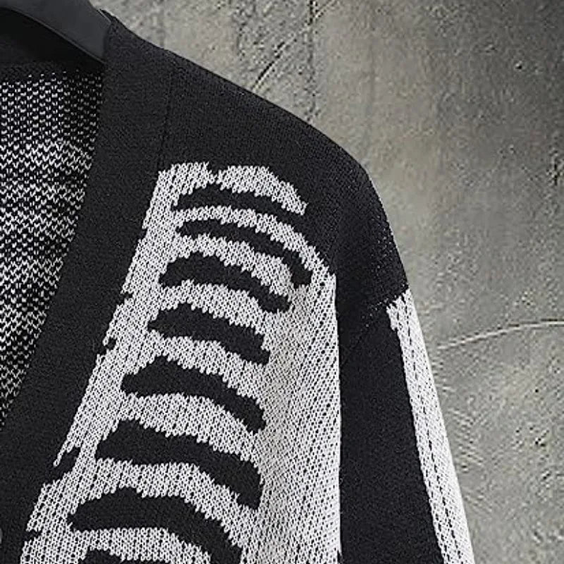 Skull Knit Coat