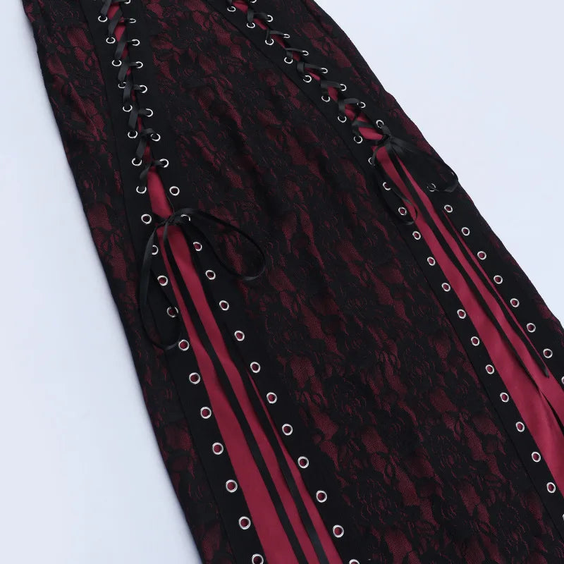 Caelith Lace Bandage Gown