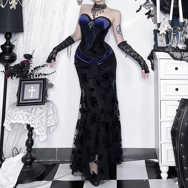 Malachar Velvet Corset