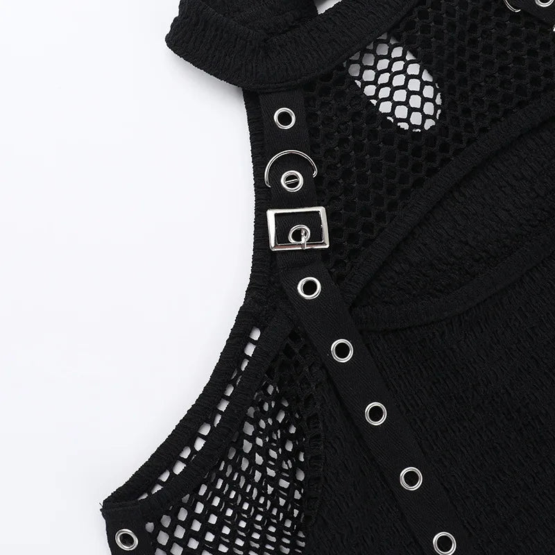 Halter Shadow Top