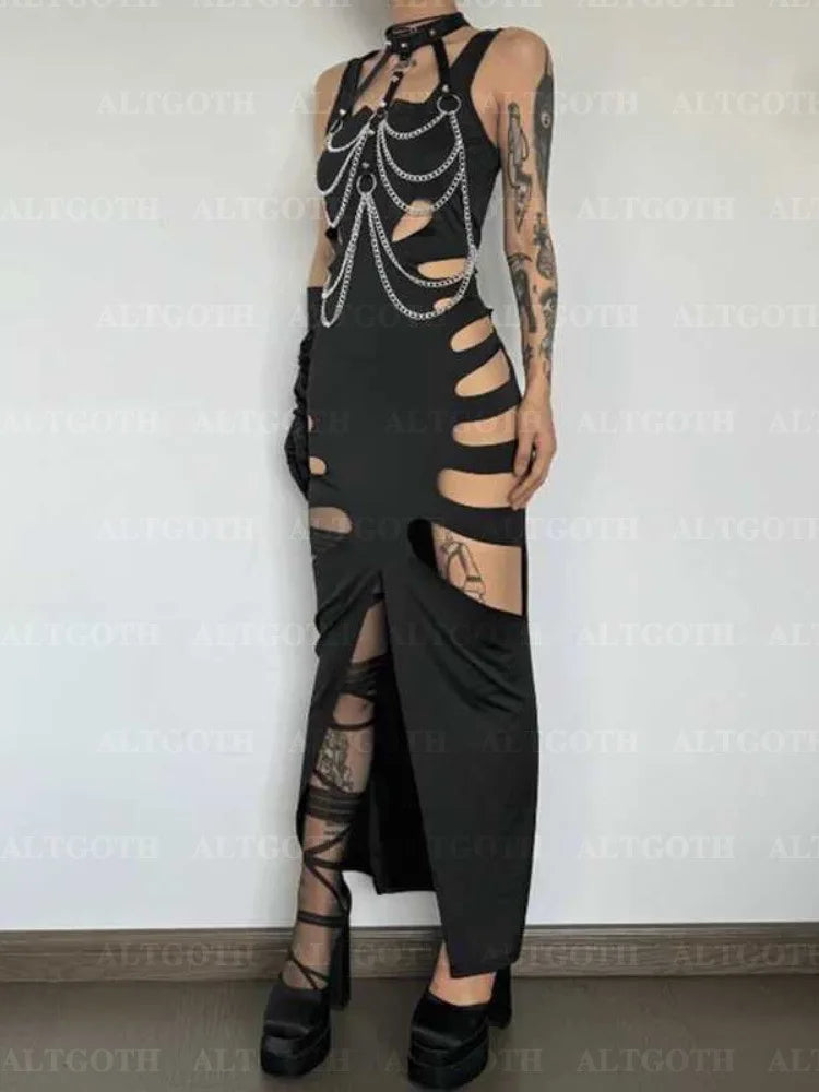 Qiyana Ripped Dress