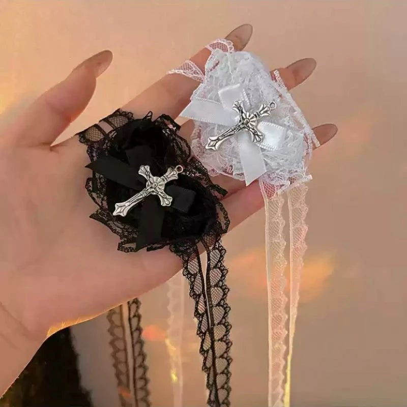 The Lace Eye Mask Necklace