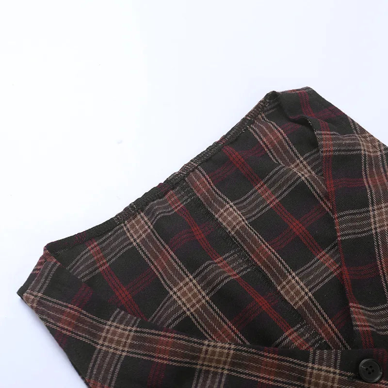 Seraphel Plaid Top