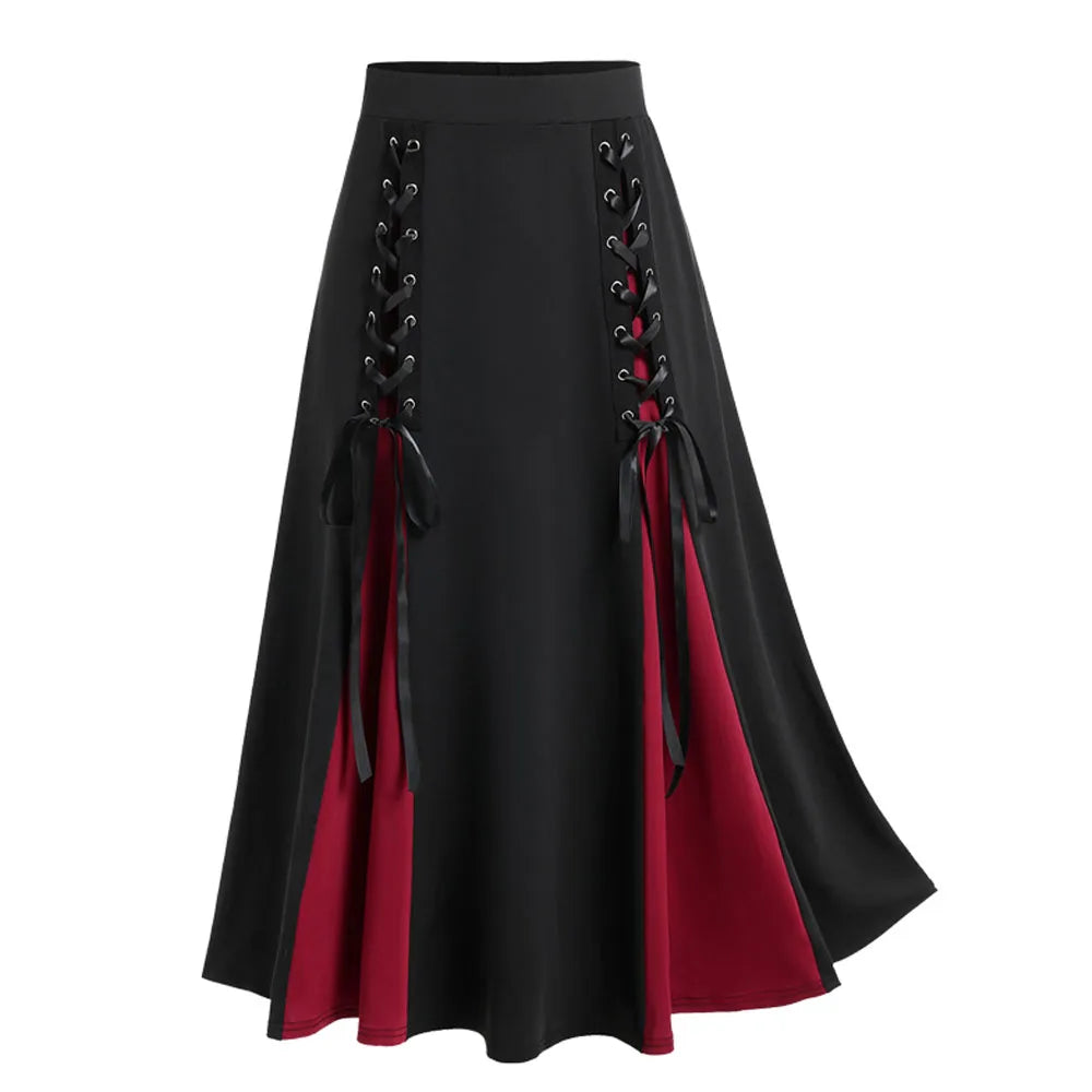 Scarletide Godet Skirt