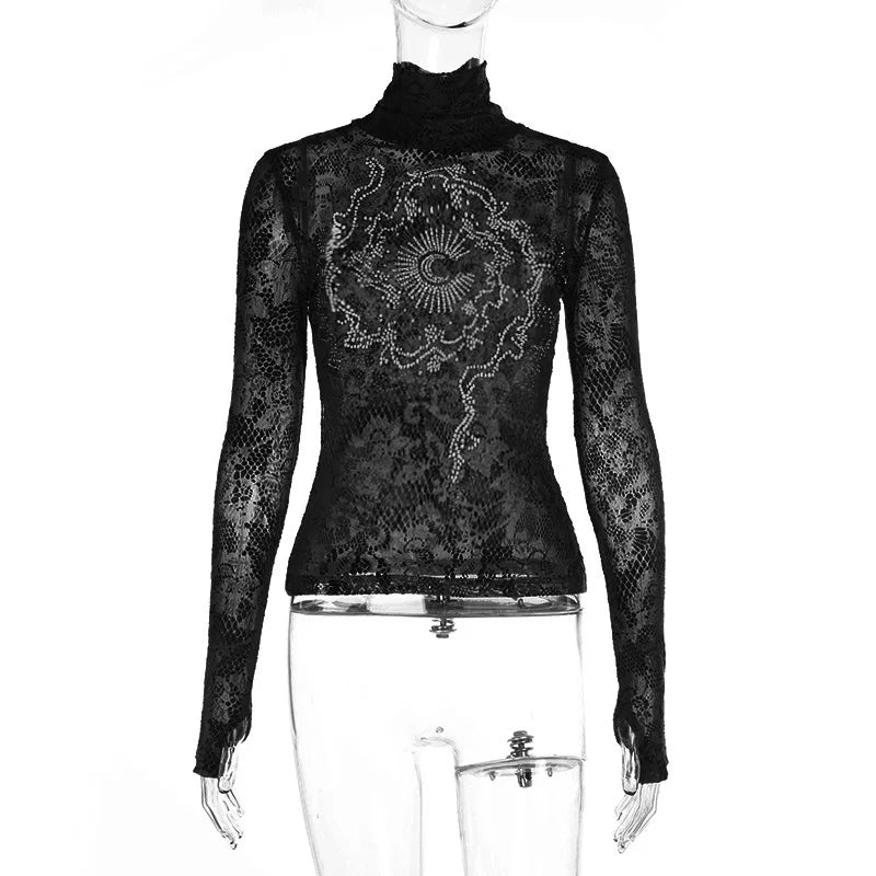 Thessaly Mesh Top