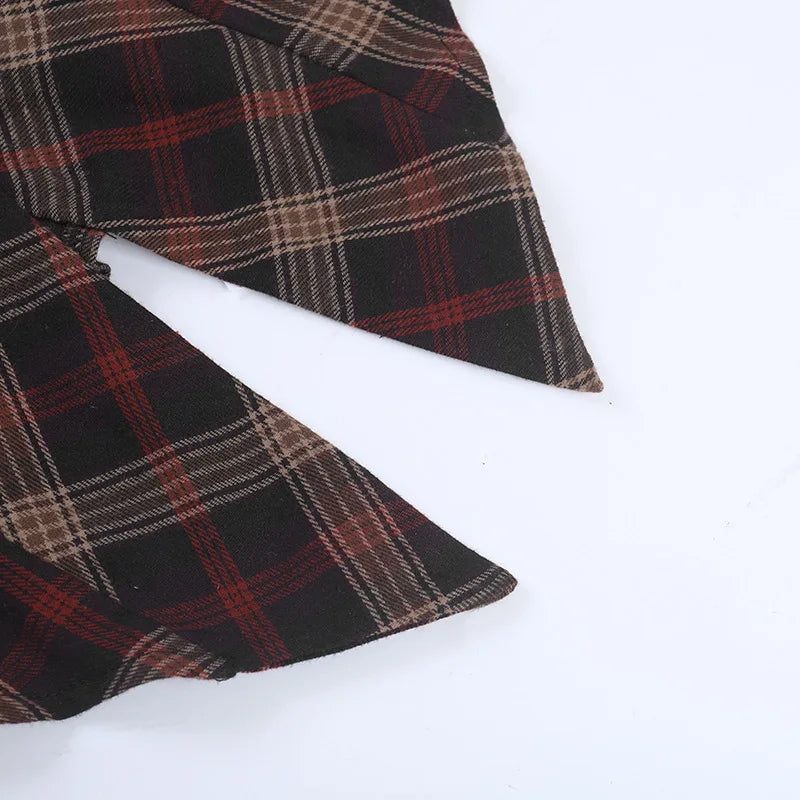 Seraphel Plaid Top