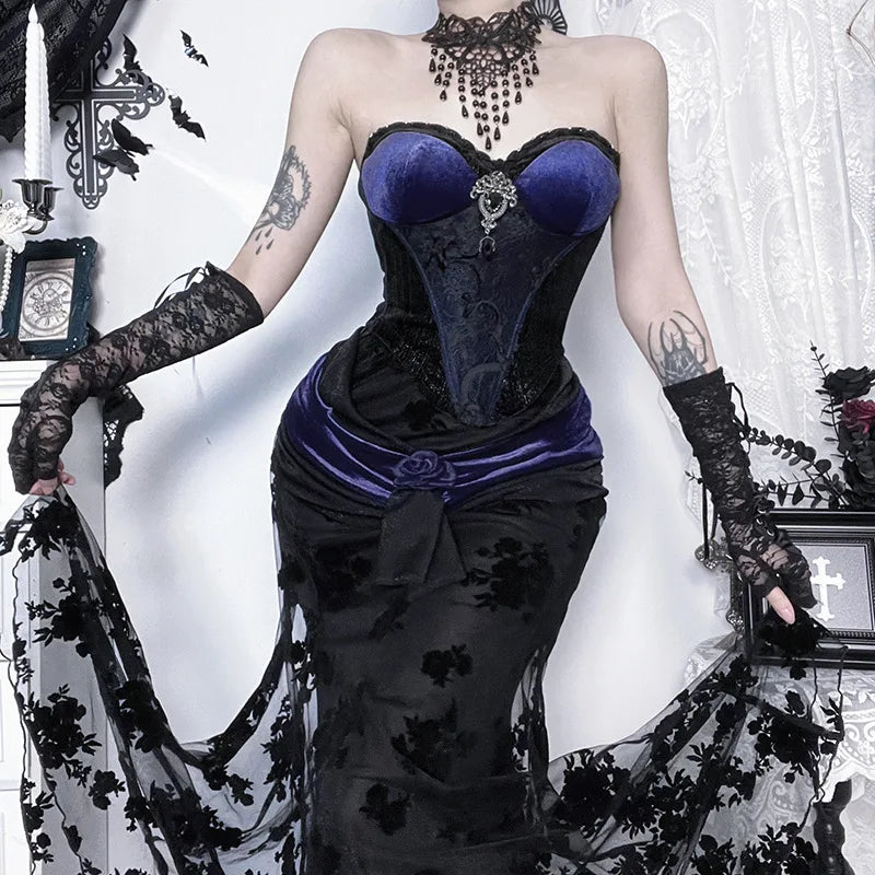 Malachar Velvet Corset
