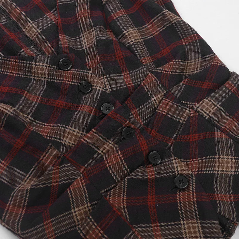 Seraphel Plaid Top