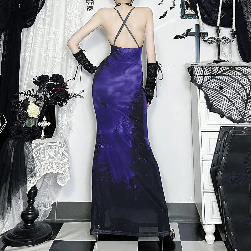 Zephyrine Backless Gown