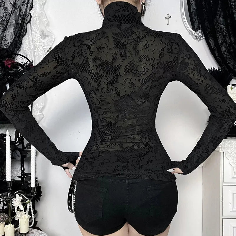 Thessaly Mesh Top