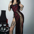 Caelith Lace Bandage Gown