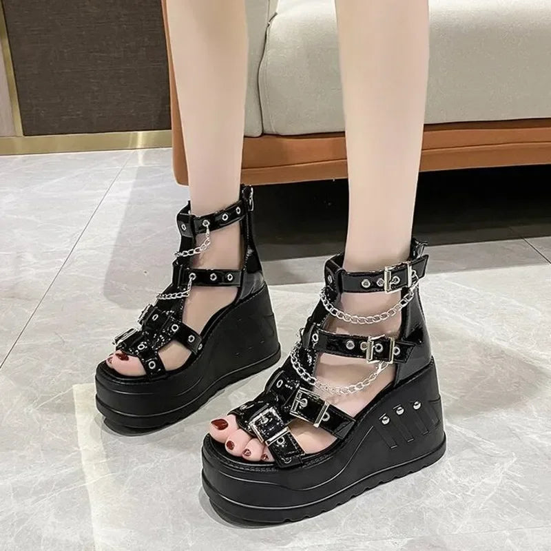 Shadowlace Sandals