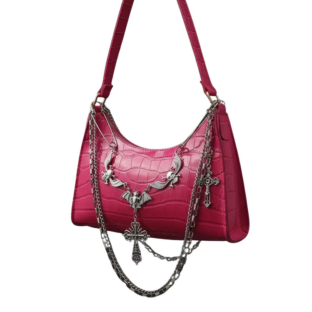 The Skull Chain Shoulder Bag