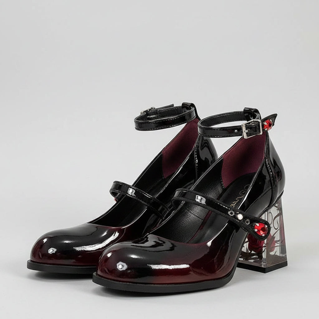 Midnight Thorn Pumps