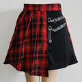 Rhavenne Plaid Mini Skirt
